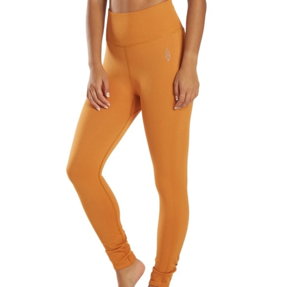 NWOT Free People Free Throw Legging in Toasted Coconut Large